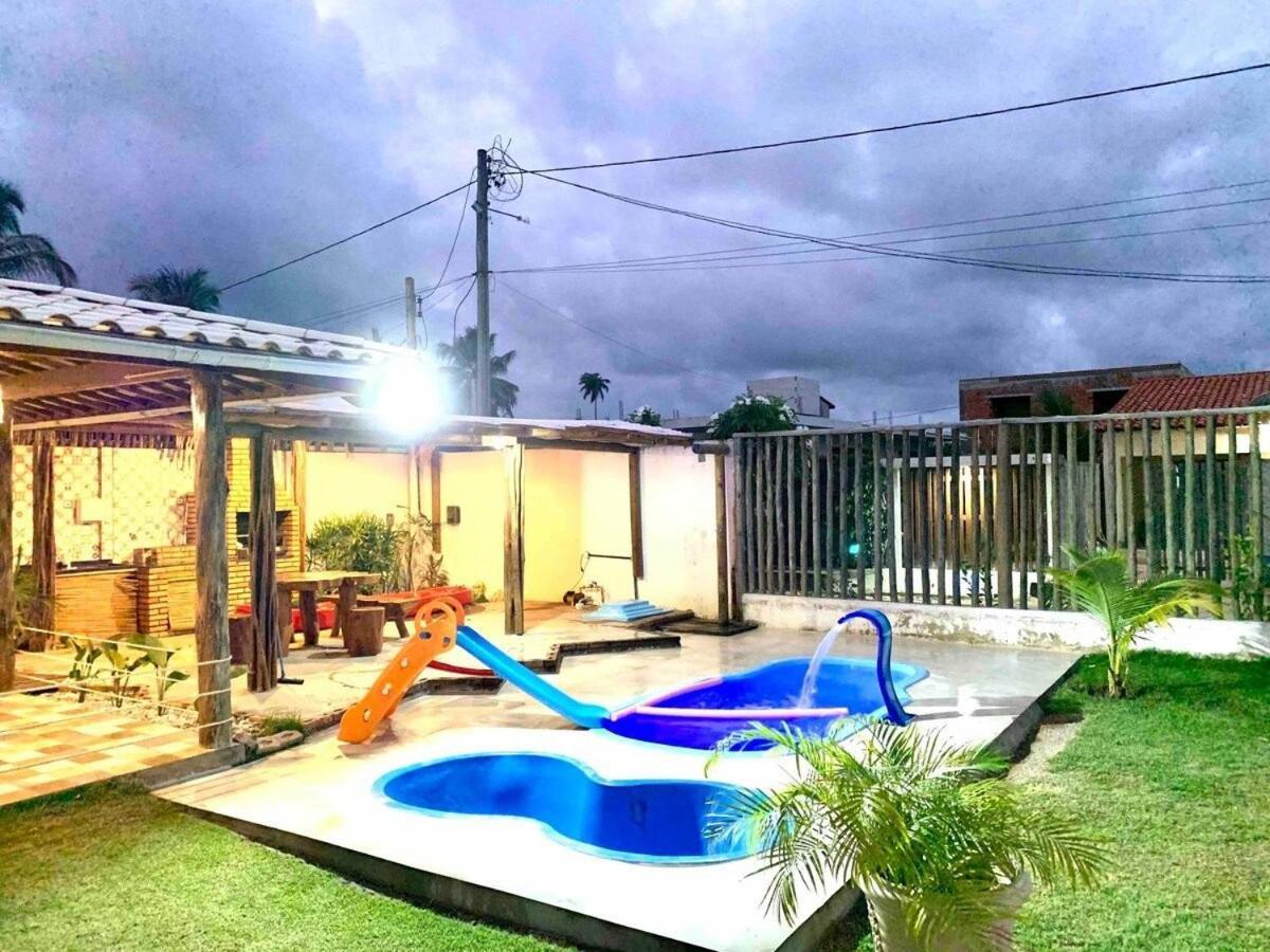 Casa Xie Com Piscina, Churrasqueira E Jardim เซามิเกลโดสมีลาเกรส ภายนอก รูปภาพ