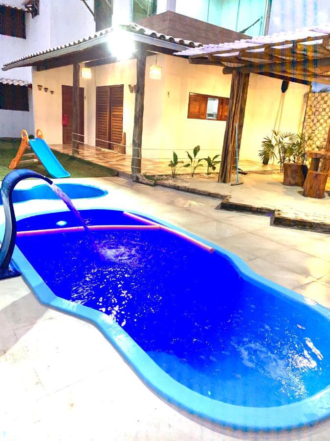Casa Xie Com Piscina, Churrasqueira E Jardim เซามิเกลโดสมีลาเกรส ภายนอก รูปภาพ