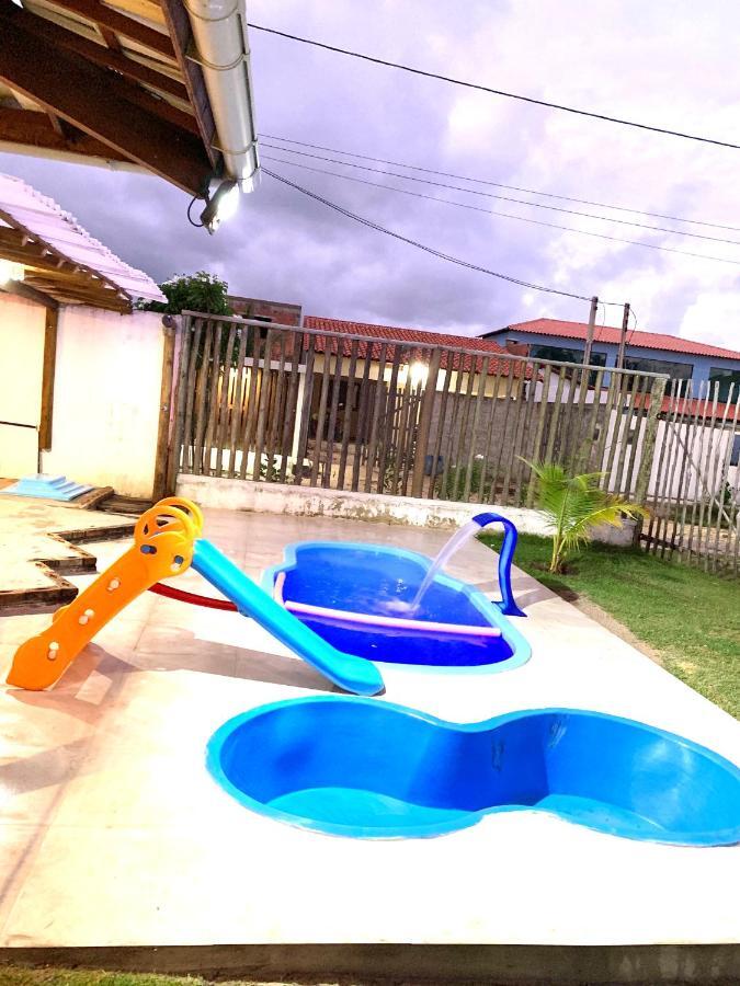 Casa Xie Com Piscina, Churrasqueira E Jardim เซามิเกลโดสมีลาเกรส ภายนอก รูปภาพ